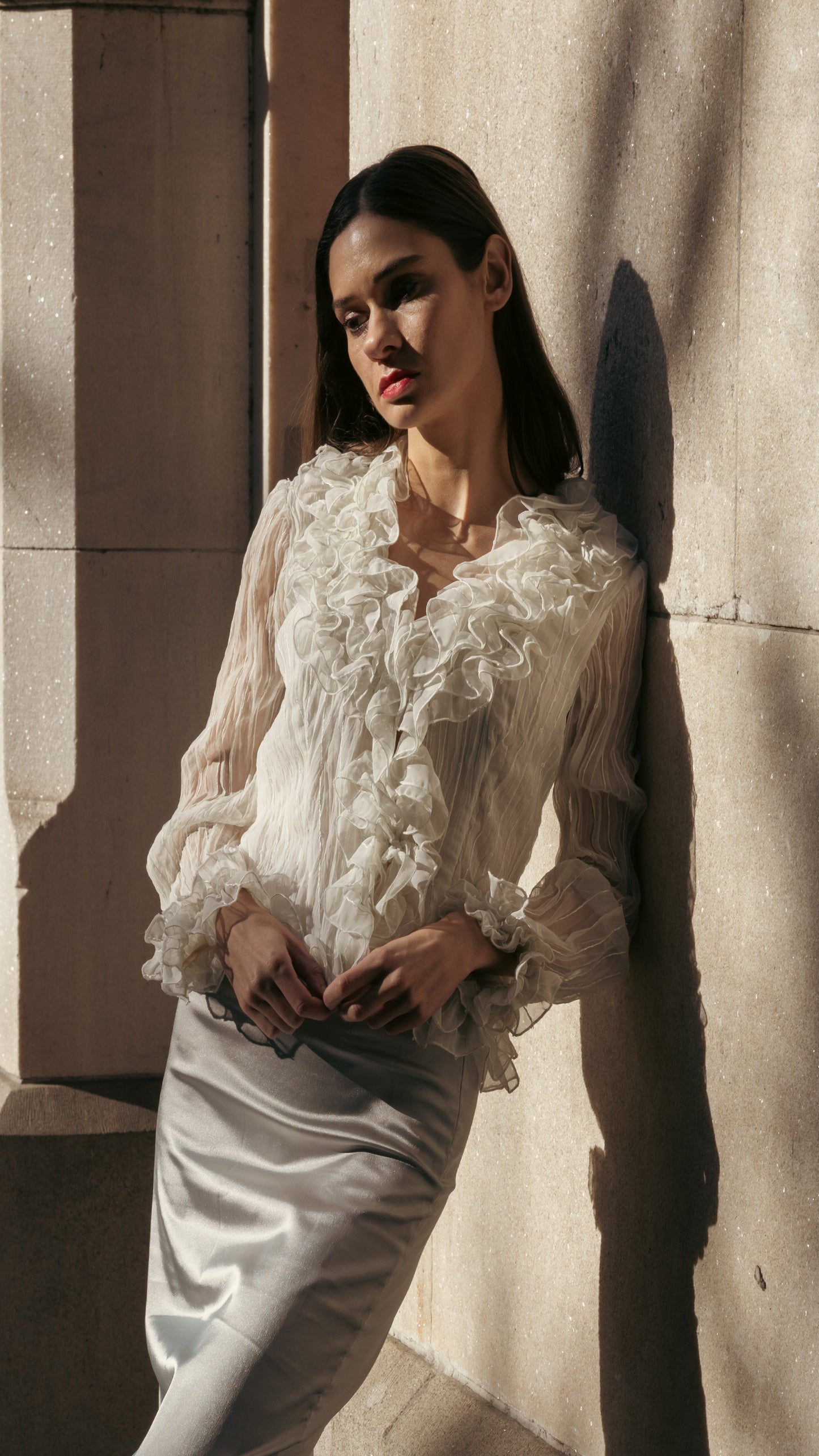 Romantic Ruffled Blouse