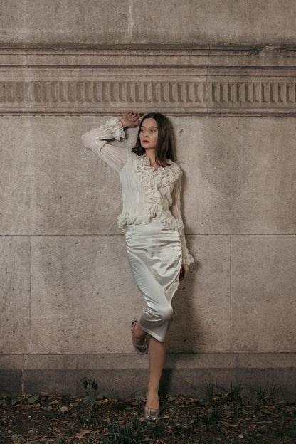 Romantic Ruffled Blouse