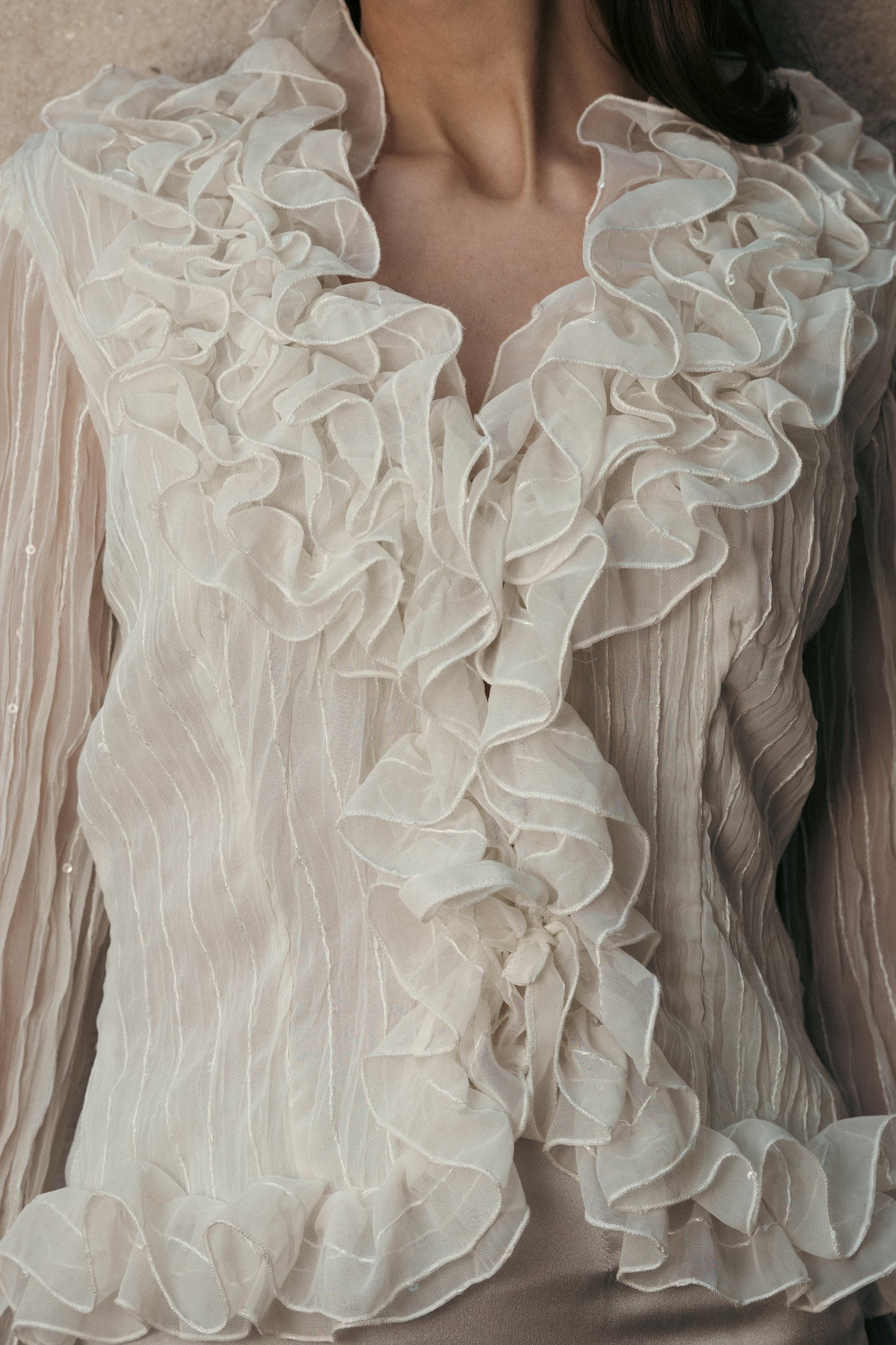 Romantic Ruffled Blouse