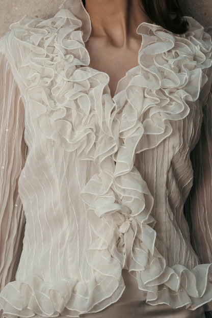 Romantic Ruffled Blouse