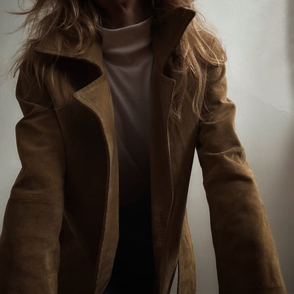 Caramel Suede Jacket