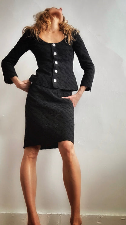 D&G Tweed Skirt Suit