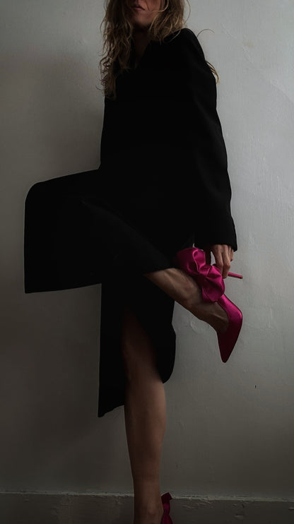 Pink Bow Heel