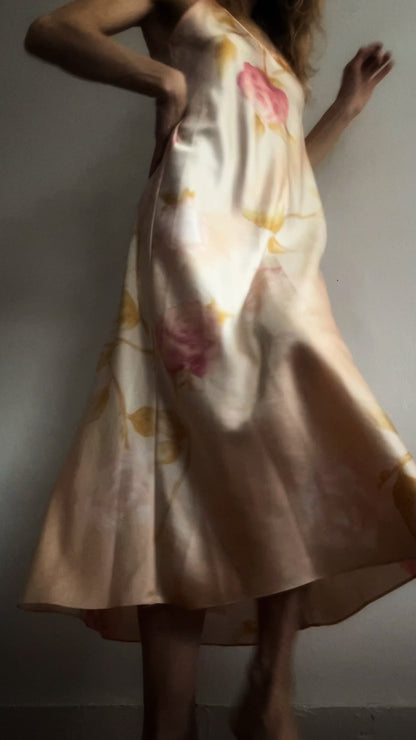 Oscar de la Renta Silk Dress