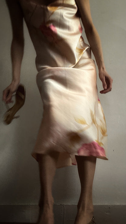 Oscar de la Renta Silk Dress