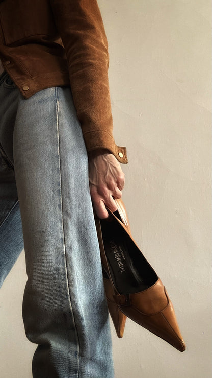 Yves Saint Laurent Kitten Heel