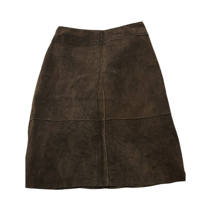 Mocha Pencil Skirt