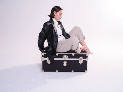 Refined Leather Jacket